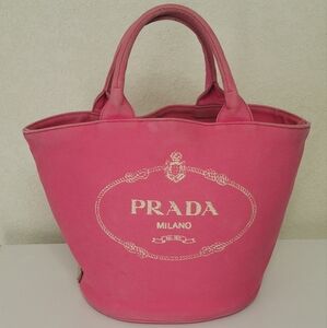 Prada Canapa Pink Handbag
